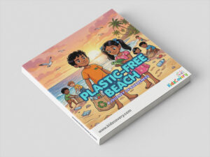 Plastic-Free Beach: A Journey of Awareness – Environmental Storybook PDF for Kids | Digital Download
